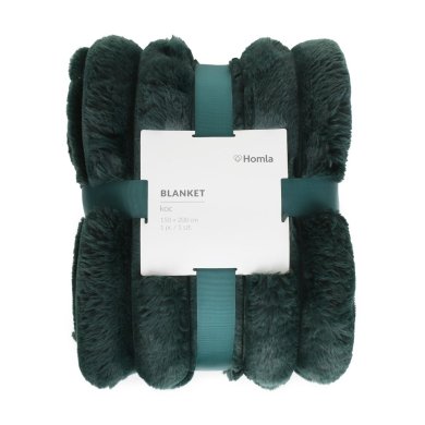 Плед Homla MAFA 150x200 см Зеленый 220797 фото - 4