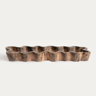 Декоративный поднос Homla ELYSIAN 2 Коричневый 246026 фото - 2