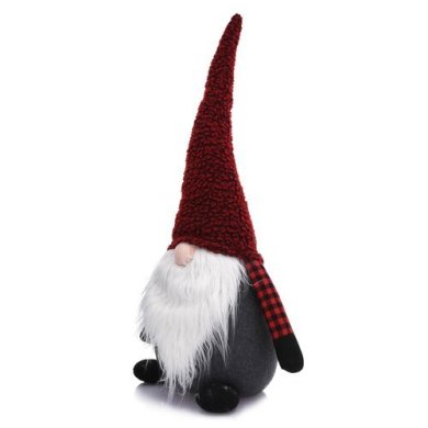 Гном Duka Tonttu 79 см | Красный / Серый 2220944 фото - 2