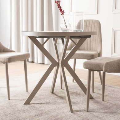 Раскладной обеденный стол Mebel Elit DORIAN Кашемир ME.DORIAN/KASZ/KASZ/S фото - 10