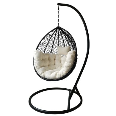 Подвесное кресло-кокон Garden Line S Черный FAT2708