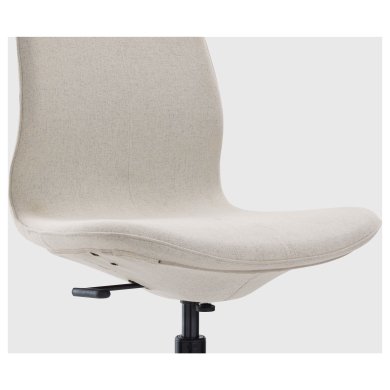 IKEA Офісне крісло LANGFJALL Бежевий (ИКЕА ЛАНГФЬЯЛЛЬ) 89177566 фото - 13