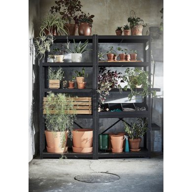 Стеллаж BROR Черный - 7 IKEA Стеллаж BROR Черный (ИКЕА BROR) 09471741 фото - 7