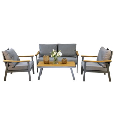 Комплект садовой мебели Garden Line LUBLANA Серый ALM9545