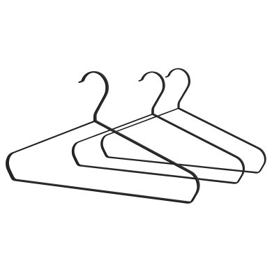 IKEA Вешалка плечики STRYKIS (ИКЕА СТРЮКИС) 10317065