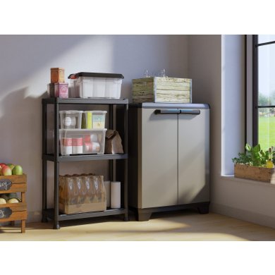 Садовый шкаф Keter/Kis LINEAR BAJO Серый - 5 Садовый шкаф Keter/Kis LINEAR BAJO Серый 240865-1 фото - 5