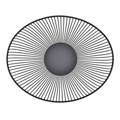 Миска декоративная Duka Modern Scandi 30,5х25,7х14,0 см | Черный 1218440 фото - 3