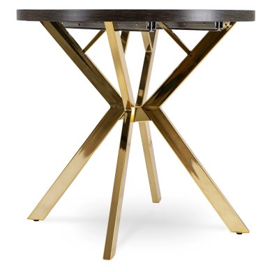 Раскладной обеденный стол Mebel Elit DORIAN Черный ME.DORIAN/CZ/ZL/S фото - 3