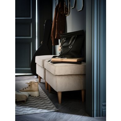 Підставка для ніг STRANDMON Бежевий - 3 IKEA Підставка для ніг STRANDMON Бежевий (ИКЕА СТРАНДМОН) 50492811 фото - 3