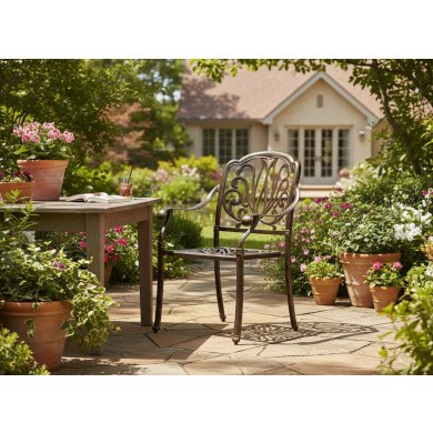 Садовый стул Garden Line HASTINGS Коричневый ATO4072 фото - 4