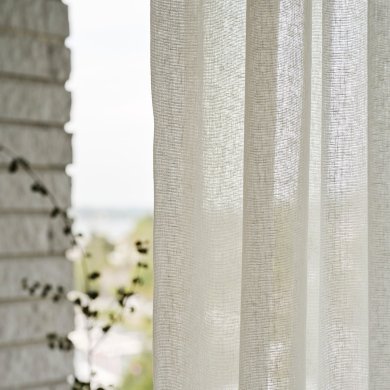 IKEA Тюль STOCKHOLM 2025 300х300 см Кремовий (ИКЕА СТОКГОЛЬМ 2025) 90601002 фото - 2