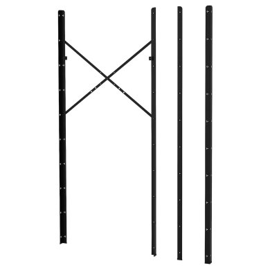 IKEA Каркас стелажа BROR Чорний (ИКЕА BROR) 10333287