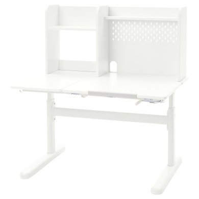 IKEA Письмовий стіл BERGLARKA Білий (ИКЕА БЕРГЛАРК) 79566482 фото - 7