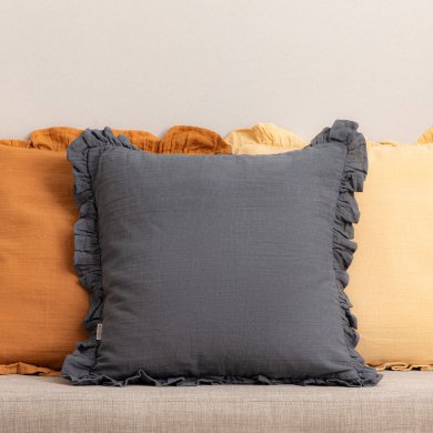 Декоративная наволочка Homla ELIN 45х45 см Синий - 5 Декоративная наволочка Homla ELIN 45х45 см Синий 213144 фото - 5