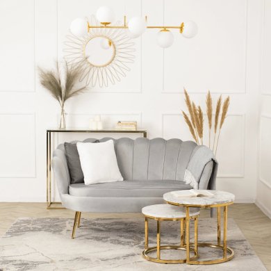 Диван Mebel Elit ZENDAYA Welur Серый ME.ZENDAYA/P/ZL/V/FW фото - 7