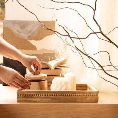 Поднос Homla HAMSA 30x20x6 см Дерево - 7 Поднос Homla HAMSA 30x20x6 см Дерево 215414 фото - 7