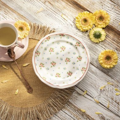 Десертна тарілка Homla GRETA 21 см Рожевий - 5 Десертна тарілка Homla GRETA 21 см Рожевий 234848 фото - 5