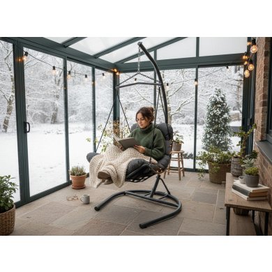 Підвісне крісло Garden Line TUMBER Антрацит FAT0449 фото - 5