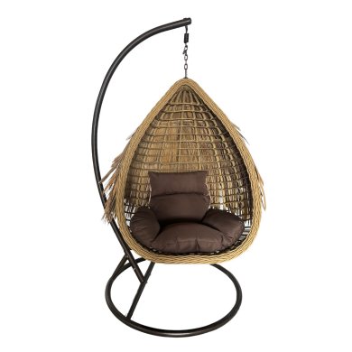 Подвесное кресло-кокон Garden Line AZTEC Коричневый FAT0077