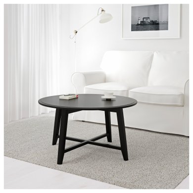 Журнальний стіл KRAGSTA Чорний - 4 IKEA Журнальний стіл KRAGSTA Чорний (ИКЕА КРАГСТА) 80262253 фото - 4