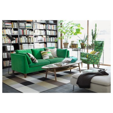 IKEA Килим STOCKHOLM 250x350 см Різнокольоровий (ИКЕА СТОКГОЛЬМ) 60229033 фото - 3
