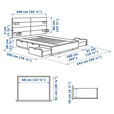 IKEA NORDLI (ИКЕА НОРДЛИ) 39541771 фото - 4