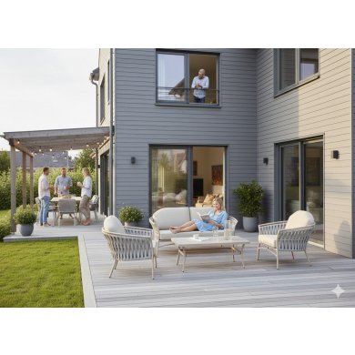 Комплект садовой мебели Garden Line VALLETTA Бежевый ALM8147 фото - 5