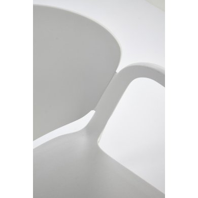 Садовый стул Halmar K491 Белый - 16 Садовый стул Halmar K491 Белый V-CH-K/491-KR-BIAŁY фото - 16