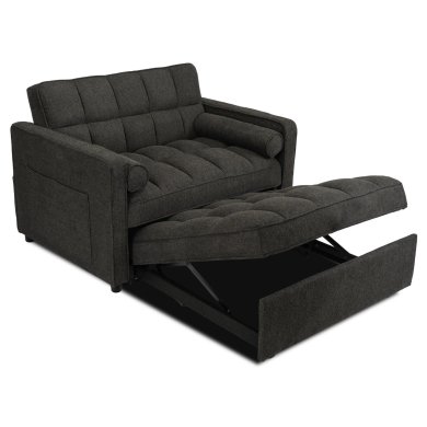 Кресло мягкое раскладное Mebel Elit CORRA Черный - 7 Кресло мягкое раскладное Mebel Elit CORRA Черный ME.CORRA/CZ/T/SOF фото - 7