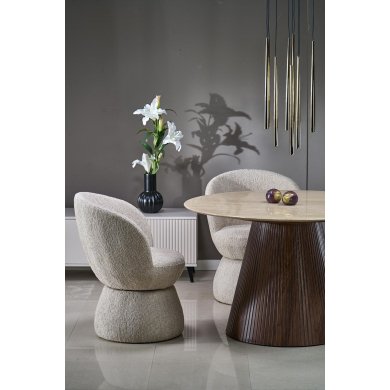 Обеденный стул поворотный Halmar K581 Бежевый V-CH-K/581-KR-BEŻOWY фото - 16