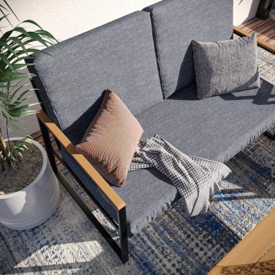 Комплект садових меблів Garden Line ALM8120 Сірий ALM8120 фото - 3