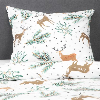 Комплект постельного белья Homla LANDSKAB 200x220 см Принт 200952 фото - 10