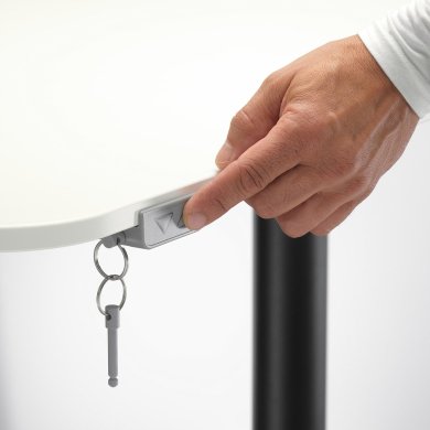 IKEA Стіл кутовий з регулюванням висоти BEKANT (ИКЕА БЕКАНТ) 89022503 фото - 15