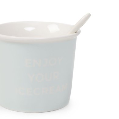 Стакан для морозива Homla GUMMY SUMMER 200 мл М'ятний 222937 фото - 3