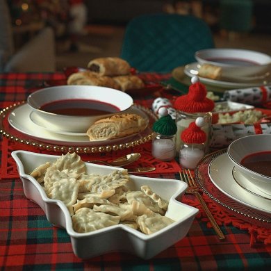 Форма для выпечки Homla XMAS BAKER 34x22,5 см Белый 163690 фото - 4