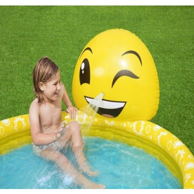 Надувной детский бассейн Bestway 53081 165х144х69 см Желтый BES53081 фото - 8