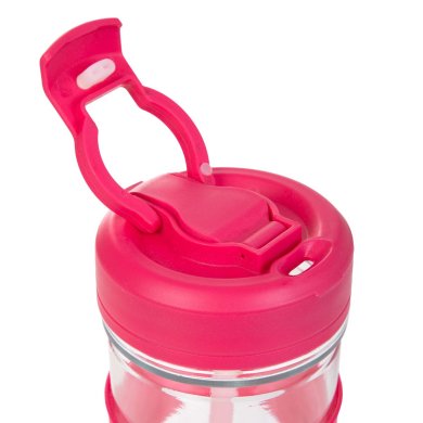 Кружка для воды Homla IDEUS 0,5 л | Розовый / Прозрачный 215560 фото - 3