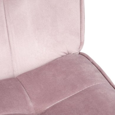 Кресло мягкое с подставкой Homla VINNIS Welur Розовый - 5 Кресло мягкое с подставкой Homla VINNIS Welur Розовый 216132 фото - 5