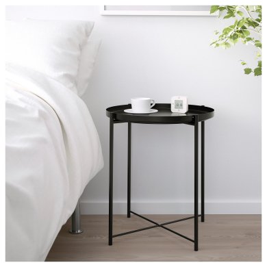 IKEA Журнальный стол GLADOM Черный (ИКЕА GLADOM) 50411990 фото - 5