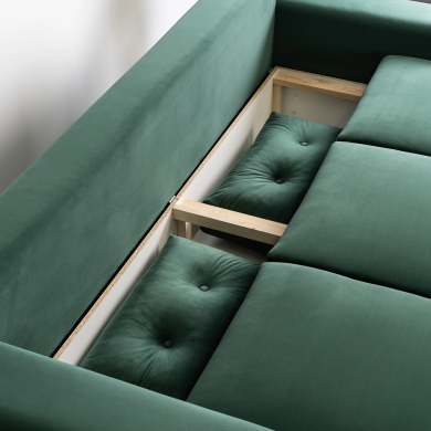 Розкладний диван Mebel Elit EMIL Зелений MGK.ELIO/VELLUTO10/SOF фото - 12