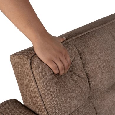 Кресло мягкое раскладное Mebel Elit CORRA Коричневый ME.CORRA/BR/T/SOF фото - 12