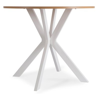Обідній стіл Mebel Elit LAUREN 90 см Дуб - 2 Обідній стіл Mebel Elit LAUREN 90 см Дуб ME.LAUREN/D/B/S90 фото - 2