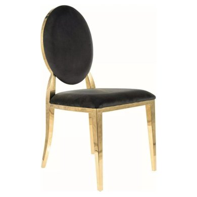 Обідній стілець Signal KING Velvet Чорний KINGVZLC фото - 3