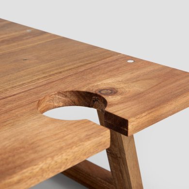 Столик-піднос з набором ножів Homla FRESCA Дерево 240970 фото - 6