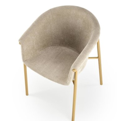 Обеденный стул Halmar K489 Бежевый - 7 Обеденный стул Halmar K489 Бежевый V-CH-K/489-KR-BEŻOWY фото - 7