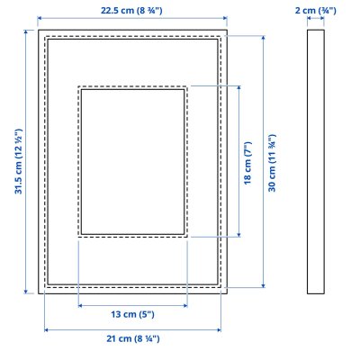 IKEA Рамка LOMVIKEN (ИКЕА ЛОМВИКЕН) 90314303 фото - 11