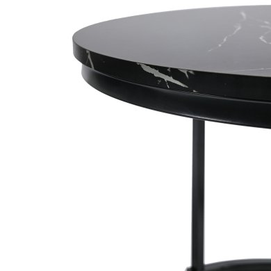 Комплект журнальных столов Kontrast SK102 Marmur 2 шт Черный - 4 Комплект журнальных столов Kontrast SK102 Marmur 2 шт Черный 6.06.14737 фото - 4