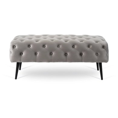 Скамья Mebel Elit VERA 2 Серый ME.VERA2/P/CZ/V/FW фото - 2