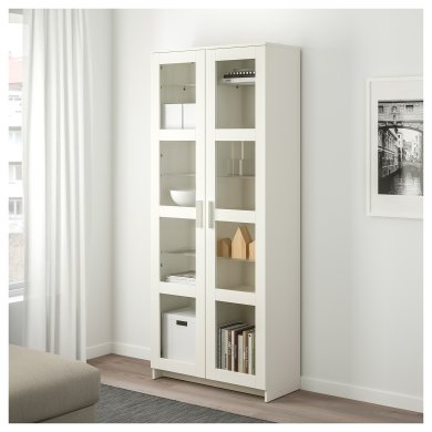Витрина BRIMNES - 5 IKEA Витрина BRIMNES (ИКЕА БРИМНЕС) 90409872 фото - 5