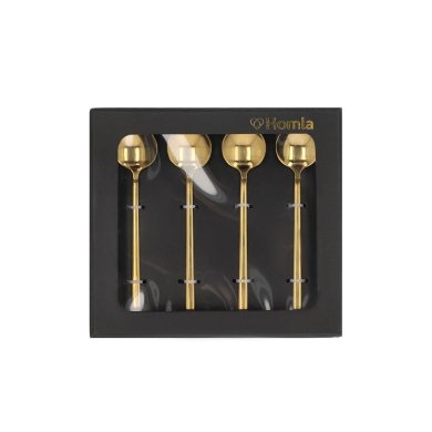 Набор ложек  Homla GRANDE 4 шт | Золотой 200612 фото - 5
